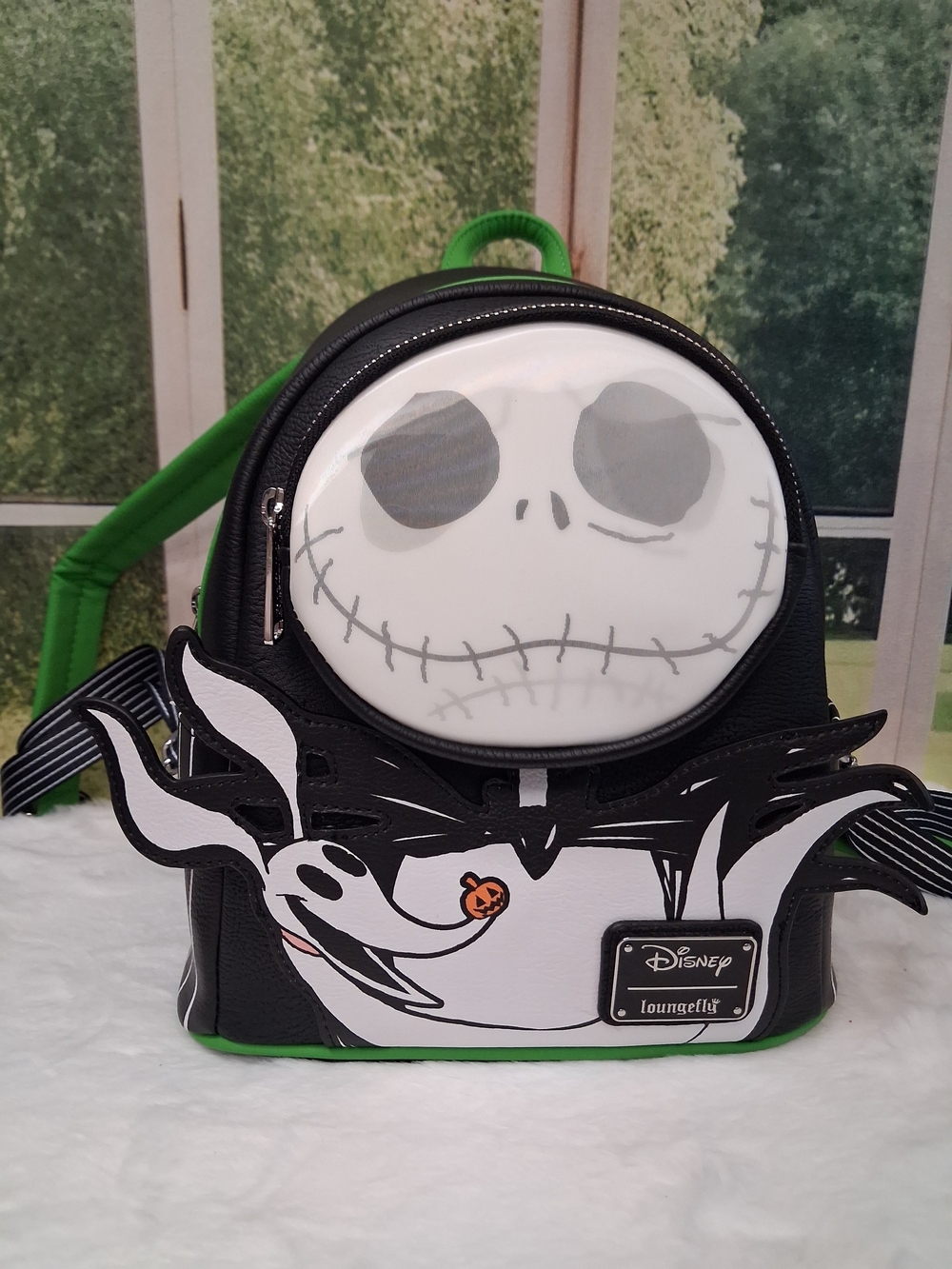 NWT Lenticular Jack Skellington Loungefly Mini Backpack